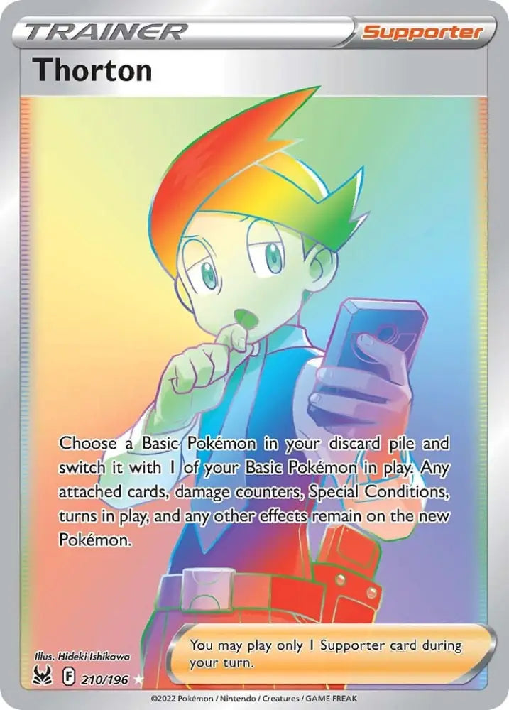 Thorton (210/196) [Sword & Shield: Lost Origin] - Pokemon Single
