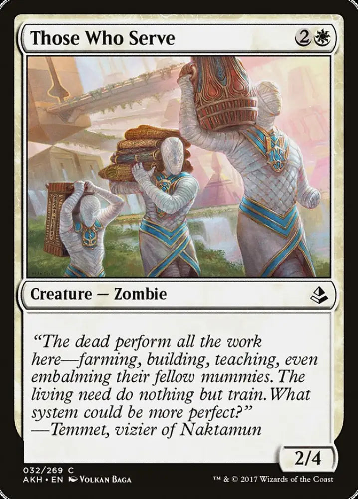 Those Who Serve [Amonkhet] - MTG Single