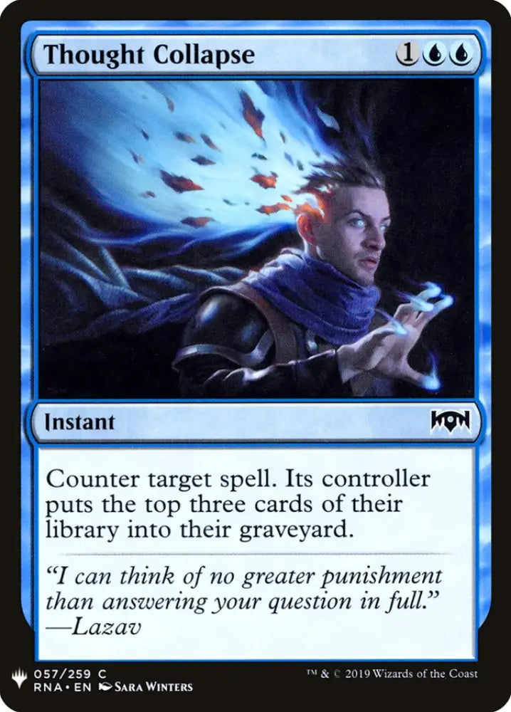 Thought Collapse [Mystery Booster] - MTG Single
