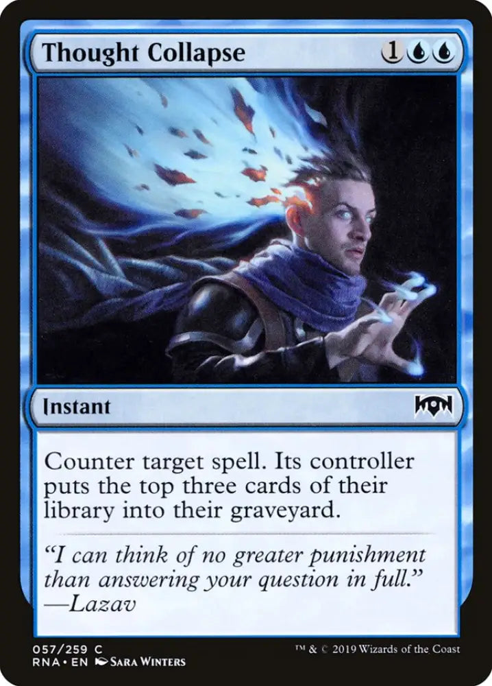 Thought Collapse [Ravnica Allegiance] - MTG Single
