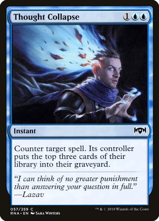 Thought Collapse [Ravnica Allegiance] - MTG Single