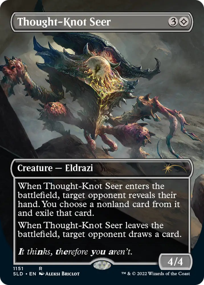 Thought-Knot Seer (1151) (Borderless) [Secret Lair Drop Series] - MTG Single