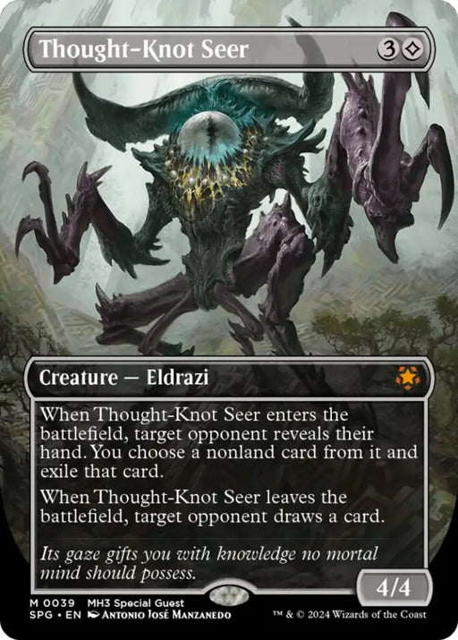 Thought-Knot Seer (Borderless) [Modern Horizons 3 Special Guests] - MTG Single