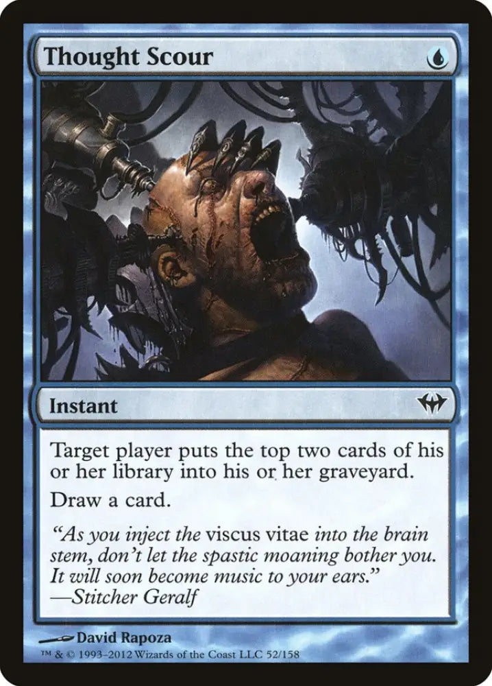 Thought Scour [Dark Ascension] - MTG Single
