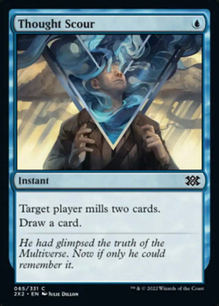 Thought Scour [Double Masters 2022] - MTG Single