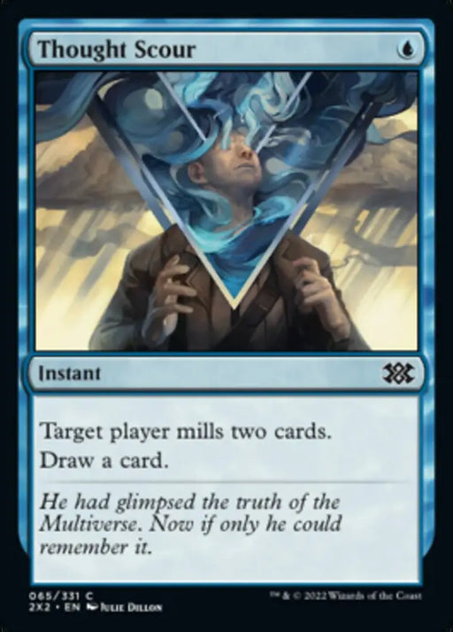 Thought Scour [Double Masters 2022] - MTG Single