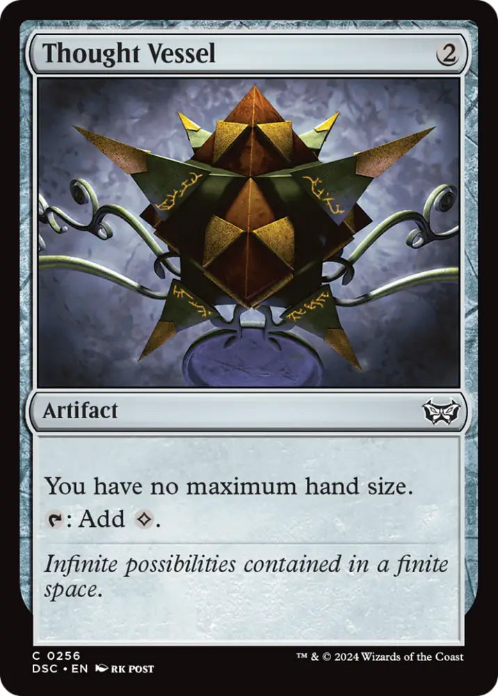 Thought Vessel [Duskmourn: House of Horror Commander] - MTG Single