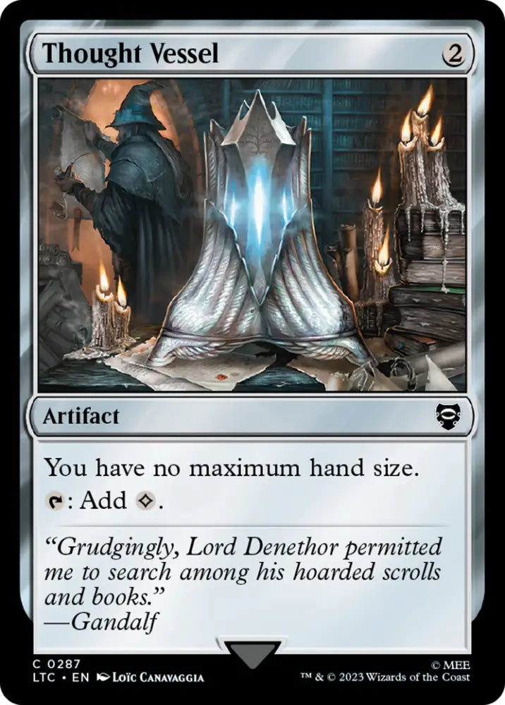 Thought Vessel [The Lord of the Rings: Tales of Middle-Earth Commander] - MTG Single