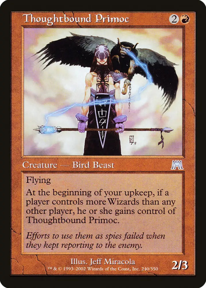 Thoughtbound Primoc [Onslaught] - MTG Single
