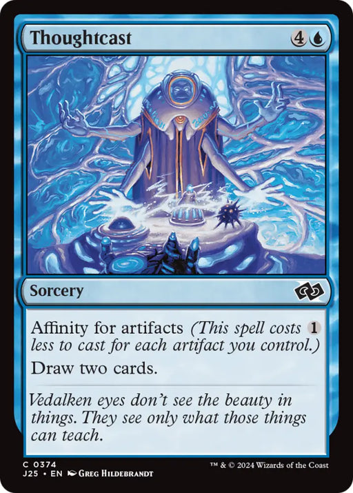Thoughtcast [Foundations Jumpstart] - MTG Single