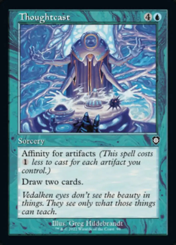 Thoughtcast (Retro) [The Brothers’ War Commander] - MTG Single