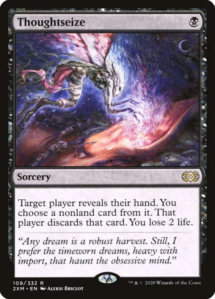 Thoughtseize [Double Masters] - MTG Single