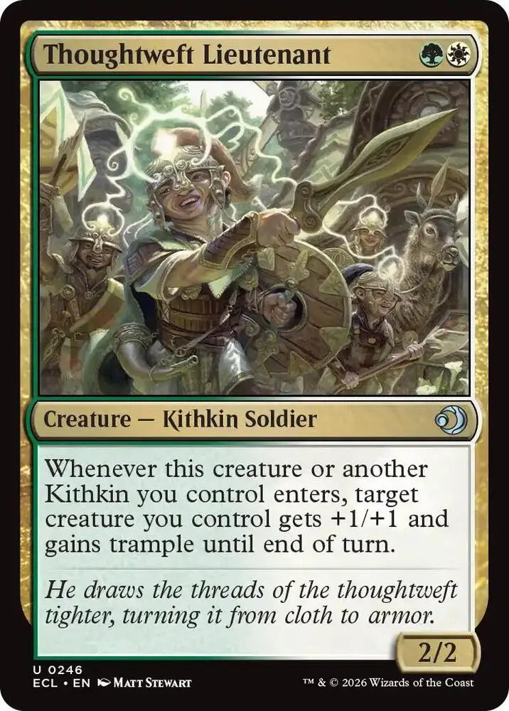 Thoughtweft Lieutenant (246) [Lorwyn Eclipsed]