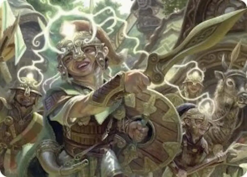 Thoughtweft Lieutenant Art Card (26) [Lorwyn Eclipsed Art Series]