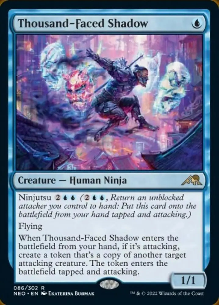 Thousand-Faced Shadow [Kamigawa: Neon Dynasty] - MTG Single