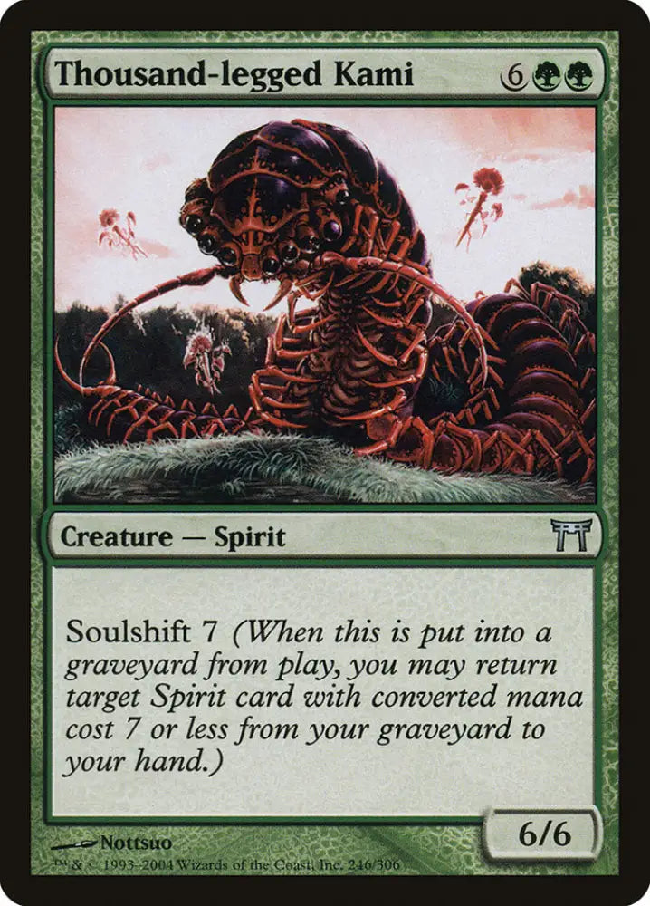 Thousand-legged Kami [Champions of Kamigawa] - MTG Single