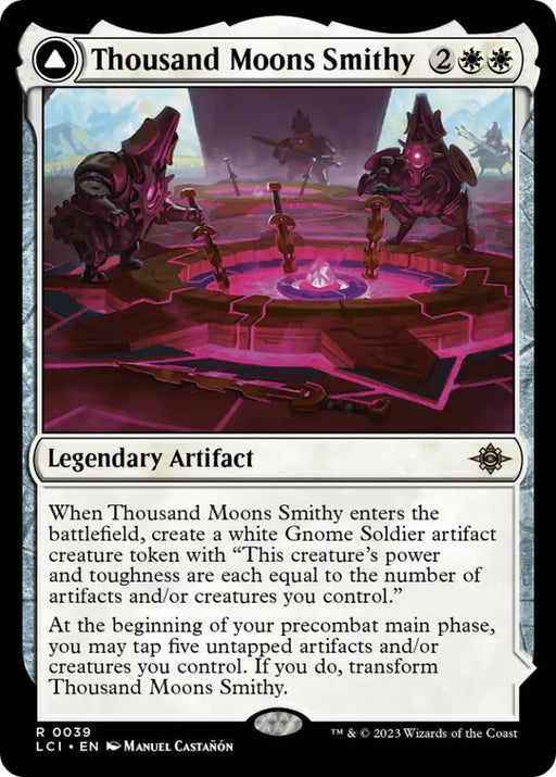 Thousand Moons Smithy // Barracks of the Thousand [The Lost Caverns of Ixalan] - MTG Single
