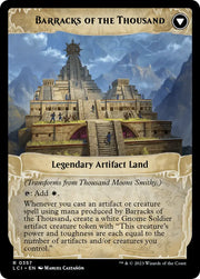 Thousand Moons Smithy (Extended Art) // Barracks of the Thousand [The Lost Caverns of Ixalan] - MTG Single