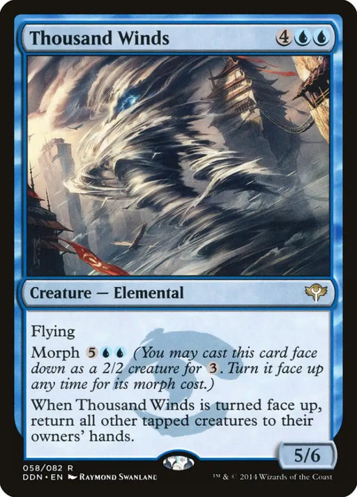 Thousand Winds [Duel Decks: Speed vs. Cunning] - MTG Single