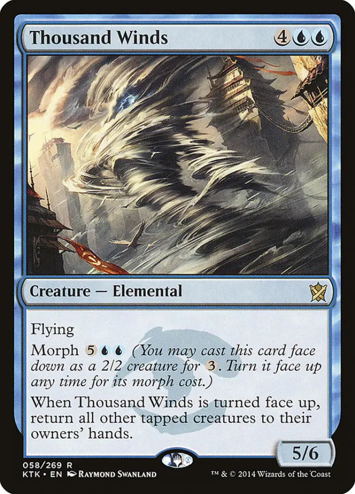 Thousand Winds [Khans of Tarkir] - MTG Single