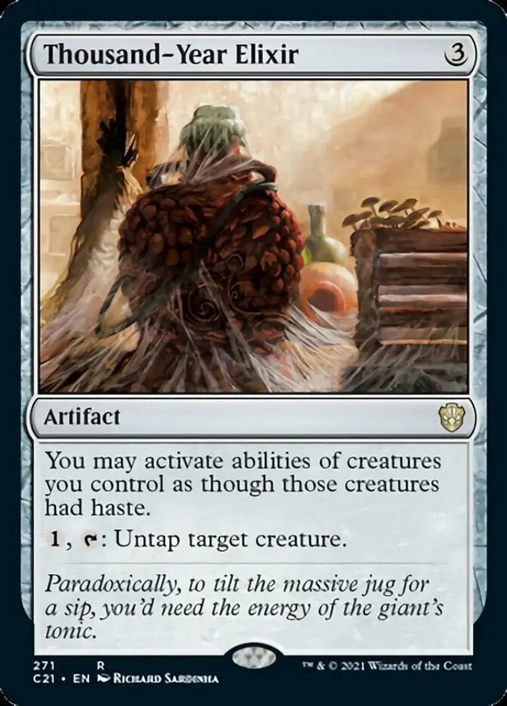 Thousand-Year Elixir [Commander 2021] - MTG Single