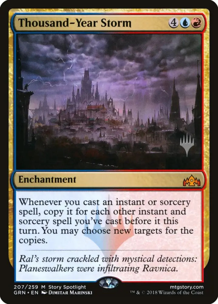 Thousand-Year Storm (Promo Pack) [Guilds of Ravnica Promos] - MTG Single