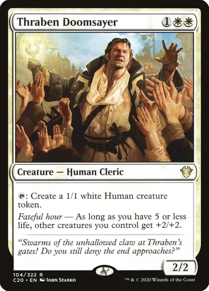 Thraben Doomsayer [Commander 2020] - MTG Single