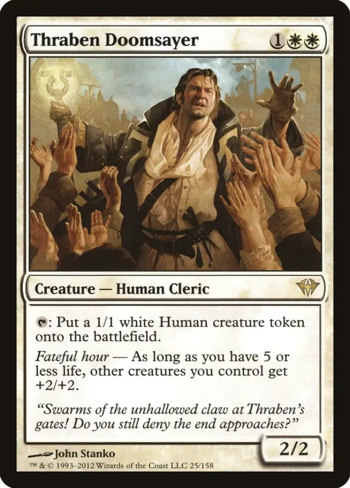 Thraben Doomsayer [Dark Ascension] - MTG Single
