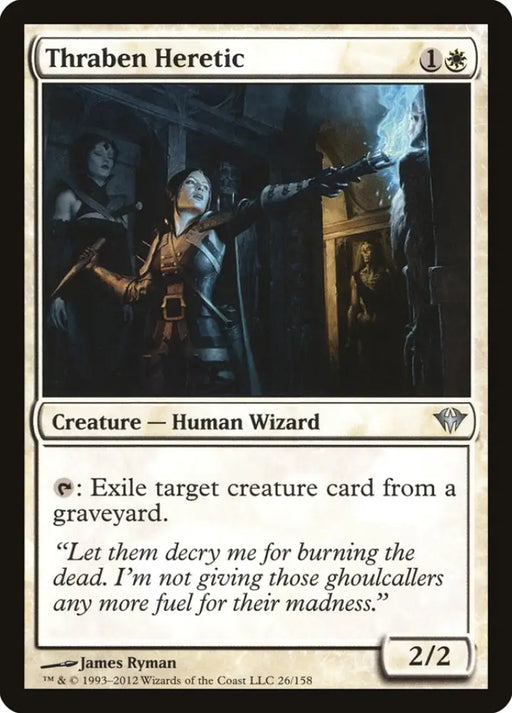 Thraben Heretic [Dark Ascension] - MTG Single