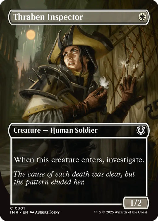 Thraben Inspector (Borderless) [Innistrad Remastered] - MTG Single