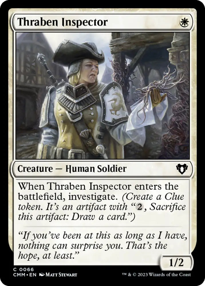 Thraben Inspector [Commander Masters] - MTG Single