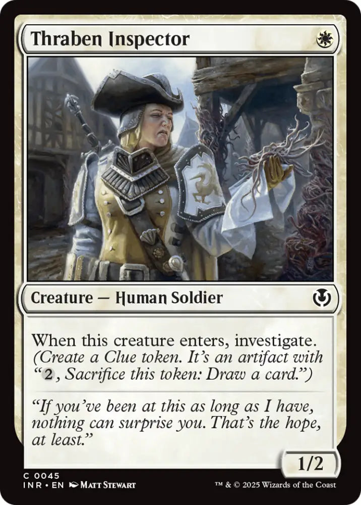 Thraben Inspector [Innistrad Remastered] - MTG Single