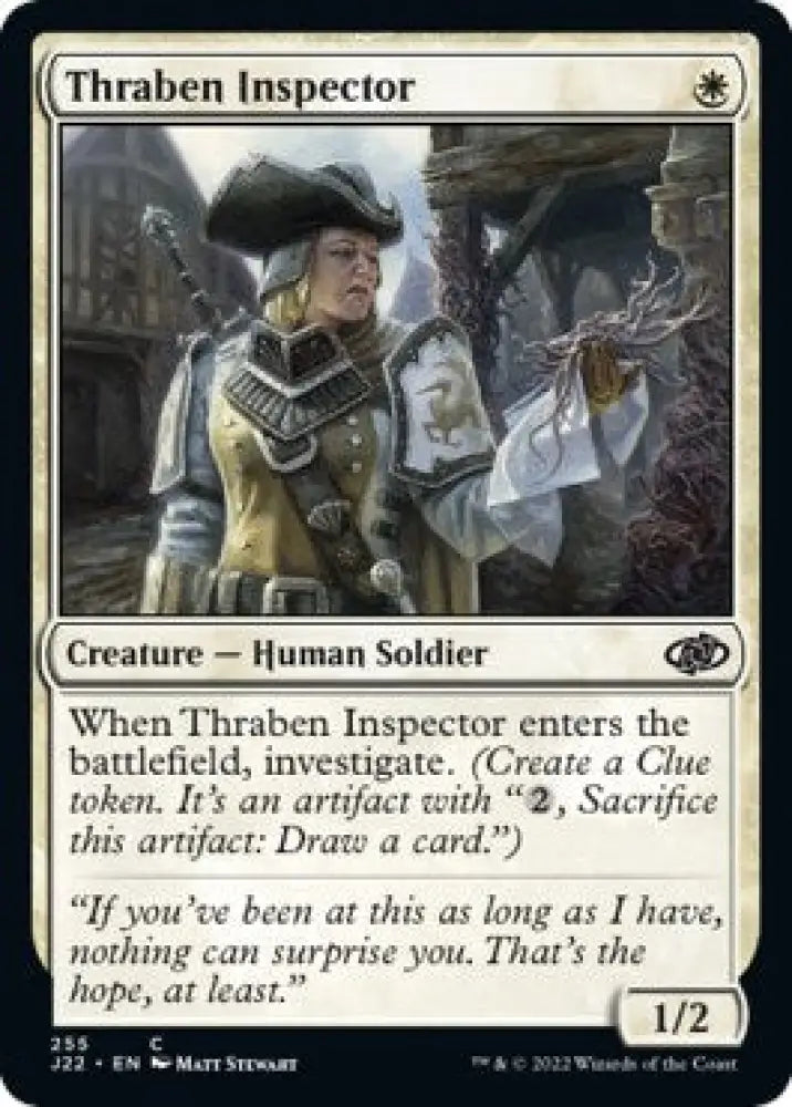 Thraben Inspector [Jumpstart 2022] - MTG Single