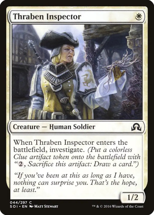 Thraben Inspector [Shadows over Innistrad] - MTG Single