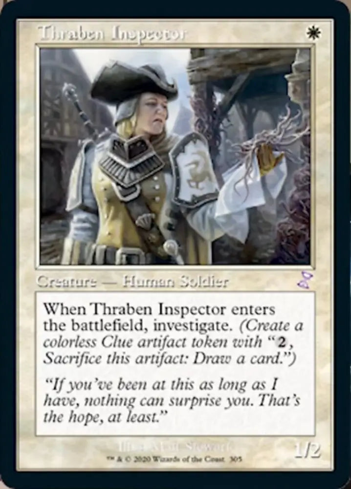 Thraben Inspector (Timeshifted) [Time Spiral Remastered] - MTG Single