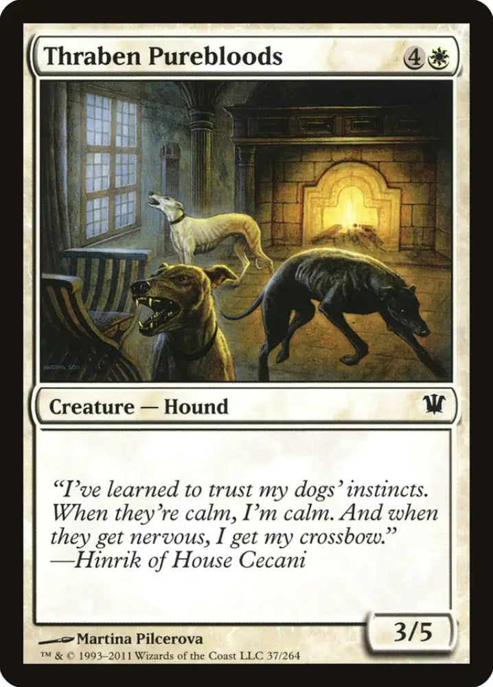 Thraben Purebloods [Innistrad] - MTG Single