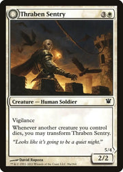 Thraben Sentry // Thraben Militia [Innistrad] - MTG Single