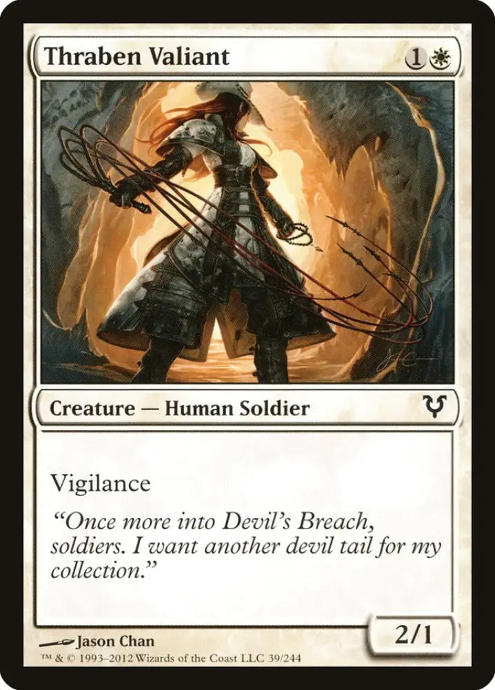 Thraben Valiant [Avacyn Restored] - MTG Single