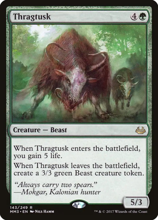 Thragtusk [Modern Masters 2017] - MTG Single