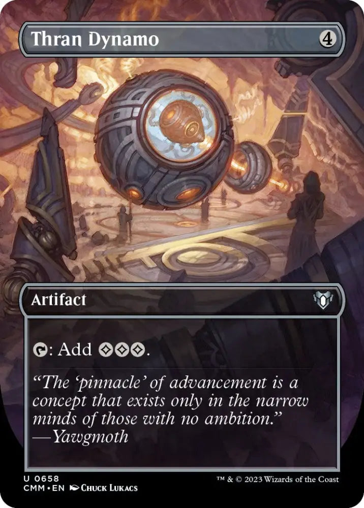 Thran Dynamo (Borderless Alternate Art) [Commander Masters] - MTG Single