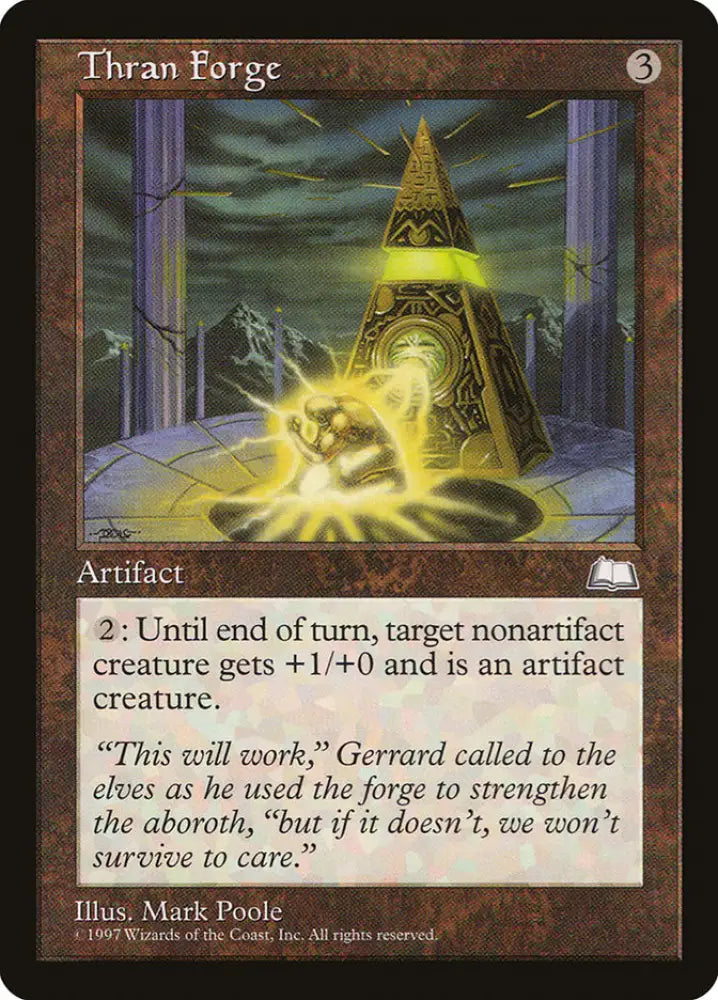 Thran Forge [Weatherlight] - MTG Single