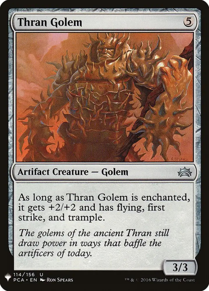 Thran Golem [Mystery Booster] - MTG Single