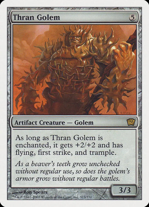 Thran Golem [Ninth Edition] - MTG Single