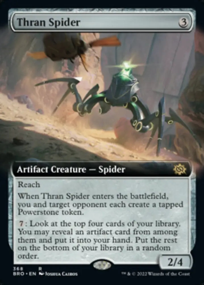 Thran Spider (Extended Art) [The Brothers’ War] - MTG Single