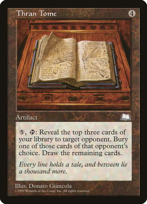 Thran Tome [Weatherlight] - MTG Single