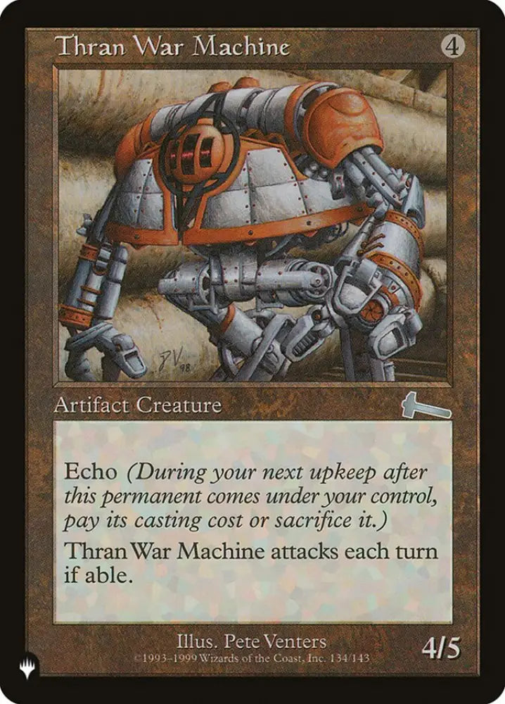 Thran War Machine [The List] - MTG Single