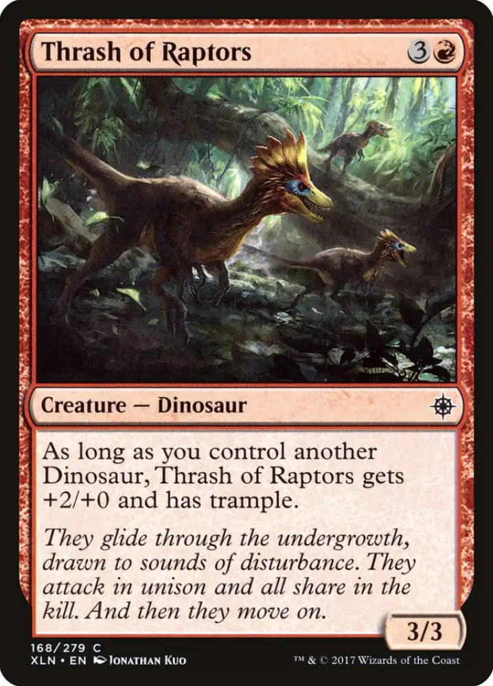 Thrash of Raptors [Ixalan] - MTG Single
