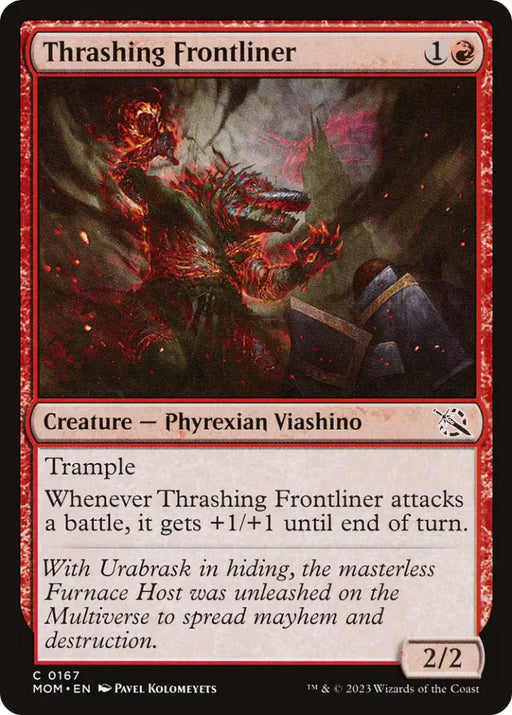 Thrashing Frontliner [March of the Machine] - MTG Single