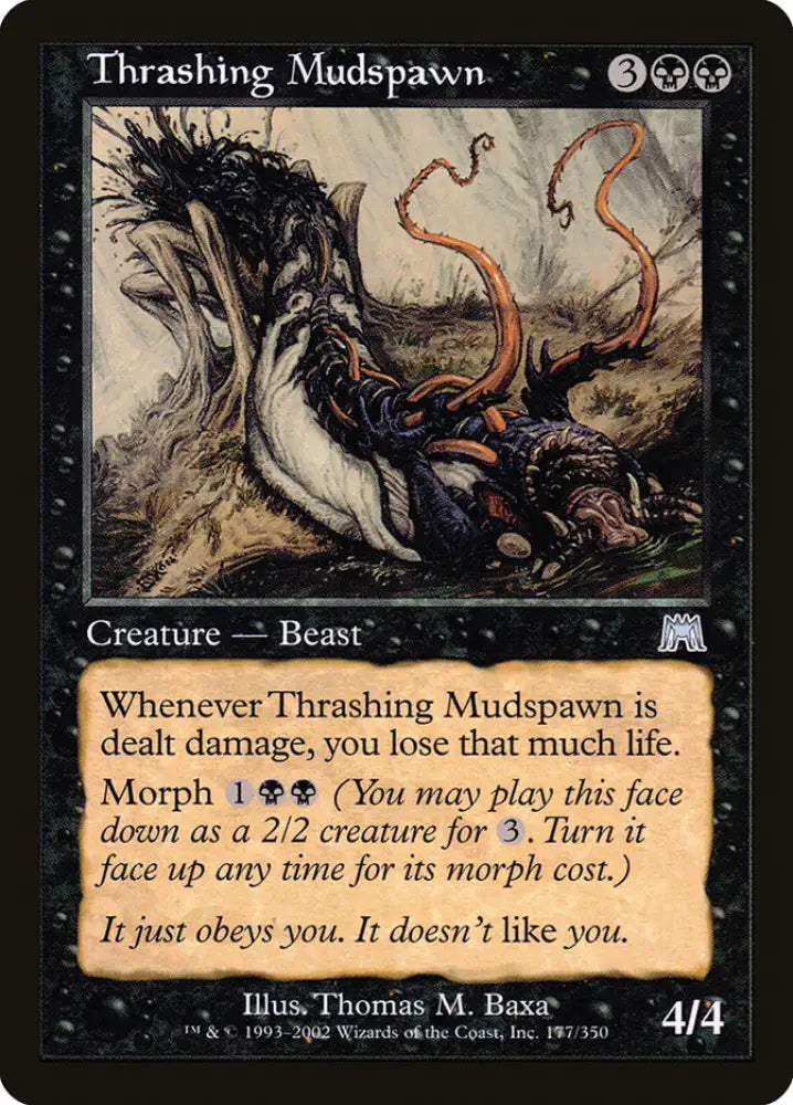 Thrashing Mudspawn [Onslaught] - MTG Single