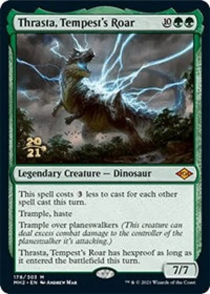 Thrasta, Tempest's Roar (178) [Prerelease Cards]
